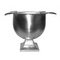 Tuttofumo Stinky Ashtray Square Stinky Square Brushed Silver - mit 4 Ablagen (CA