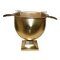 Tuttofumo Stinky Ashtray Square Stinky Square Brushed Gold - mit 4 Ablagen (CA-S
