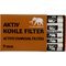 White Elephant Pfeifenfilter 9mm AKTIVKOHLE-Filter (40 Stück) offen