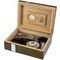 Classic Humidor Set 2-tone Laserfinish für ca. 25 Zigarren (569109) Detailbild 2