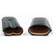 Martin Wess Premium Lederetui - Karabut Black 2er Corona (592) offen