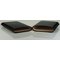Martin Wess Premium Lederetui - Vachetta Black Demi Tasse Vachetta (503-11) geöffnet