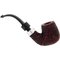 Peterson House Pipe Rustic Bent rot - Lippenbiss Detailbild