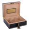 Elie Bleu Collection Medailles Humidor schwarz offen